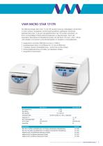 VWR ® MicRoStaR - 3