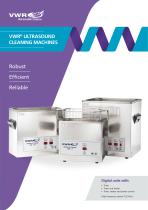 VWR ®  ultR asound  cleaning machines