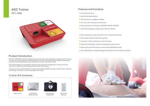 XFT-120N AED Trainer