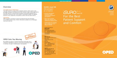 Brochure iSURO med DE