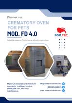 PET CREMATOR MOD. FD 4.0