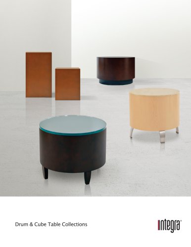 Drum & Cube Table Collections