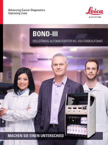 BOND‑III VOLLSTÄNDIG AUTOMATISIERTER IHC-/ISH-FÄRBEAUTOMAT