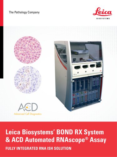 Leica Biosystems’ BOND RX System