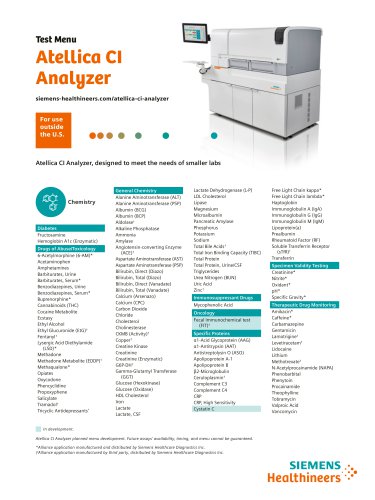 Atellica CI Analyzer