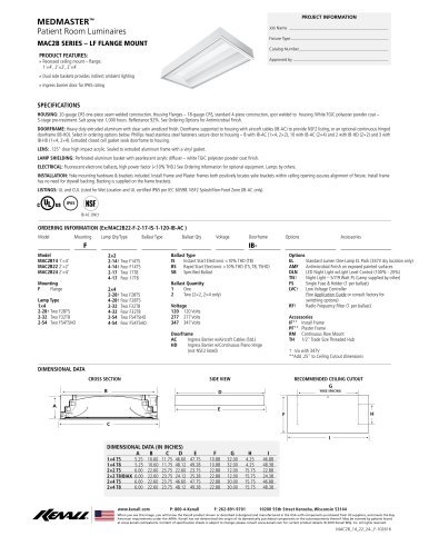 MAC2B SERIES – LF FLANGE MOUNT