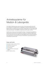 Antriebssysteme für Medizin & Laborgeräte - 12