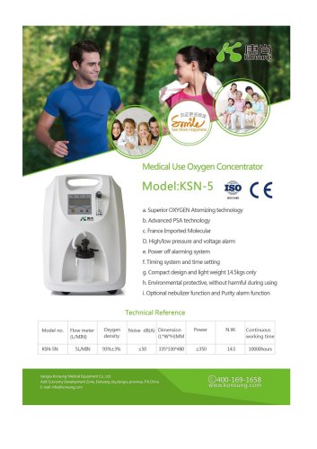 Oxygen concentrator KSN-5