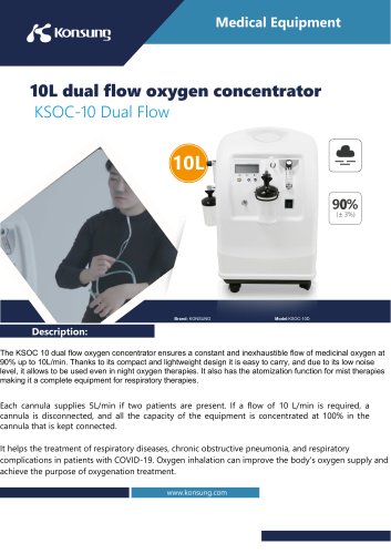 Oxygen concentrator KSOC-10D