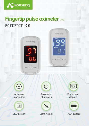 Pulse oximeter F02T