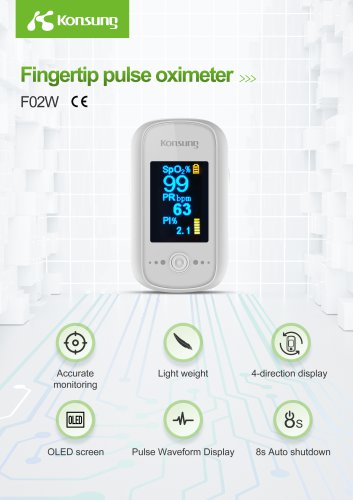 Pulse oximeter F02W