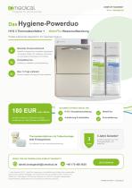 Hygiene-Powerduo: Thermodesinfektor HYG 3 + WaterPlus Komplettangebot