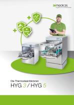 Die Thermodesinfektoren HYG 3 / HYG 5