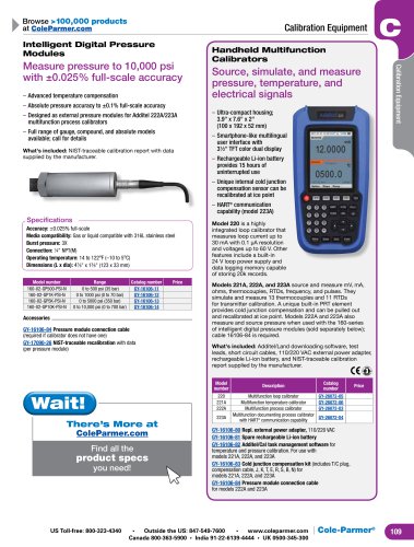 Calibration Equipment