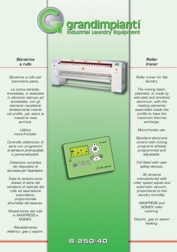 Roller ironer S 250/40