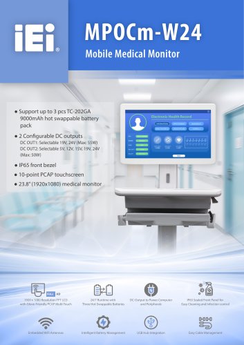Mobile Medical Monitor- MPOCm-W24